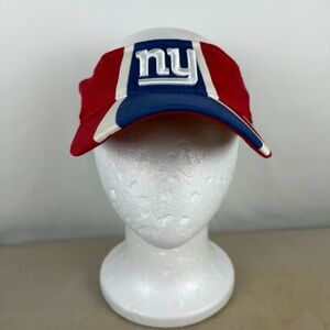 Deadstock New York Giants On Field SIDELINE Players Sun Visor Y2K 2002 Hat Cap